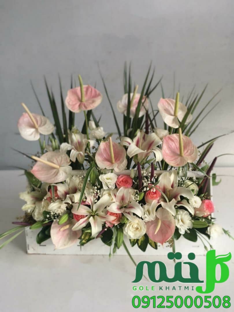 سبد گل لاکچری